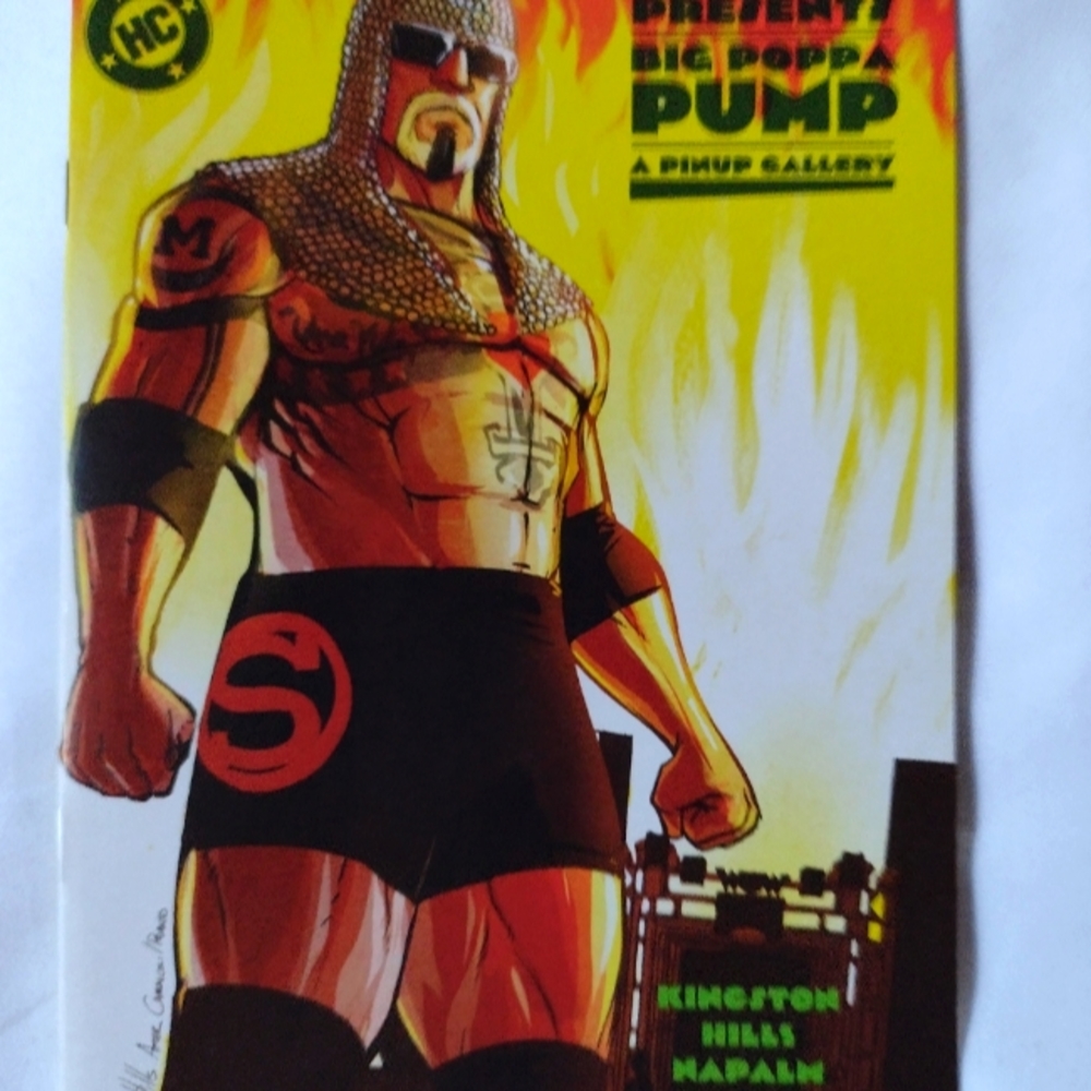 Scott Steiner A Pinup Gallery Headlocked Comic Big Poppa Pump PWC EXCLUSIVE